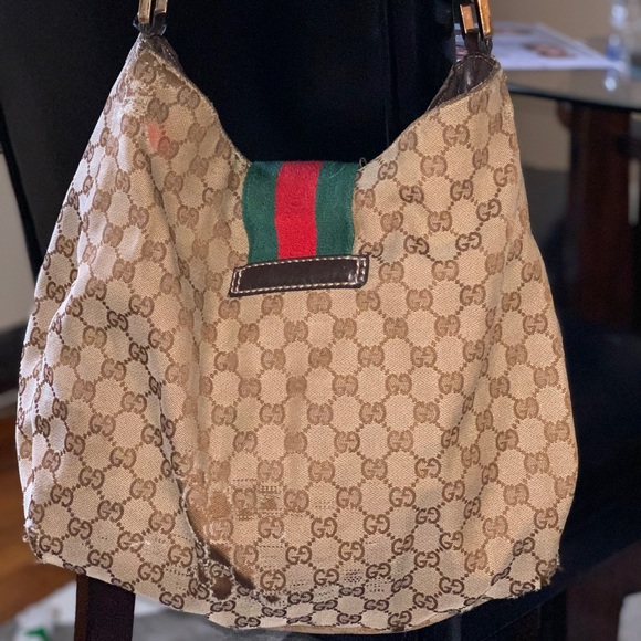 Very worn authentic Gucci bag - Picture 3 of 4